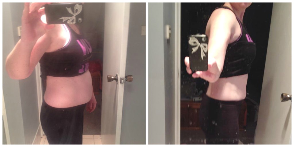 Tracey's 4 week results from August