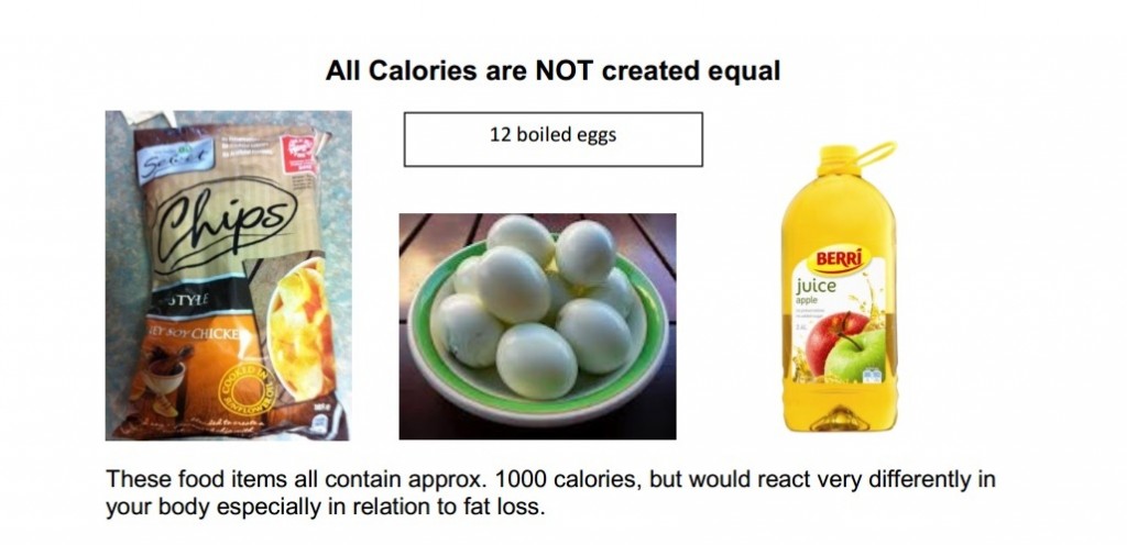 1000 calories - chips, eggs and juice