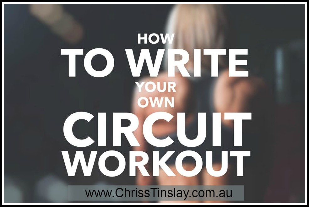 how to write circuit workout