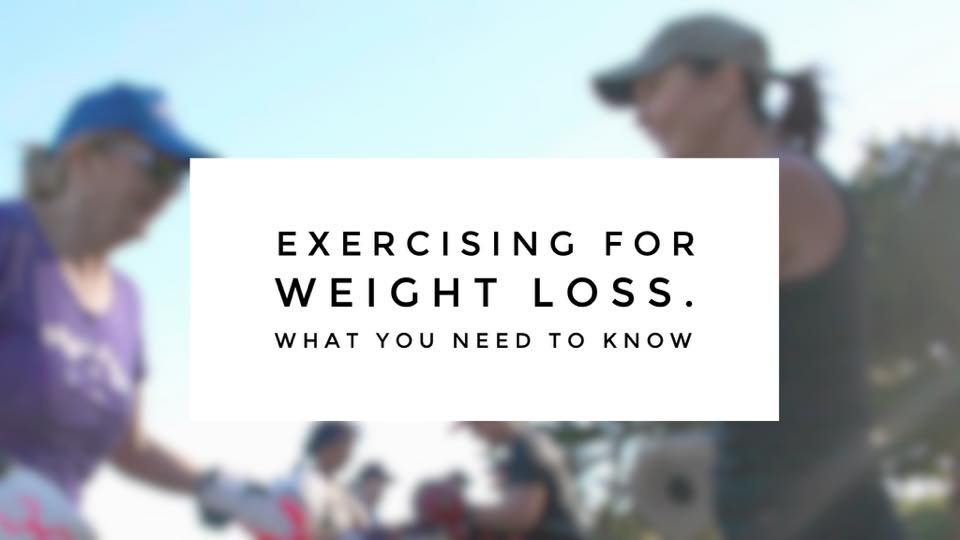 exercising for weight loss